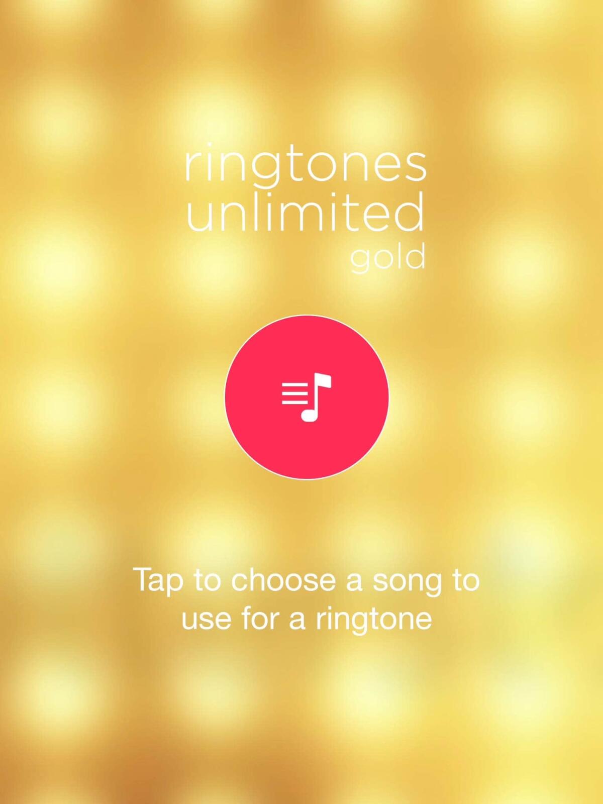 App del Giorno: Ringtone gold edition [iPad] - 