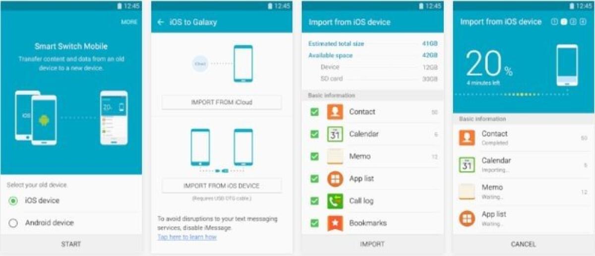 Download APK Samsung Smart Switch del Galaxy S6 e S6 Edge - 