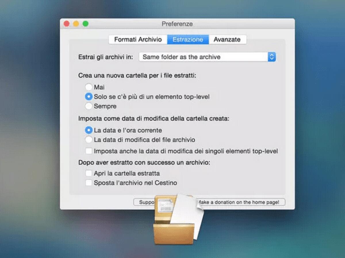 Come aprire RAR su Mac - 