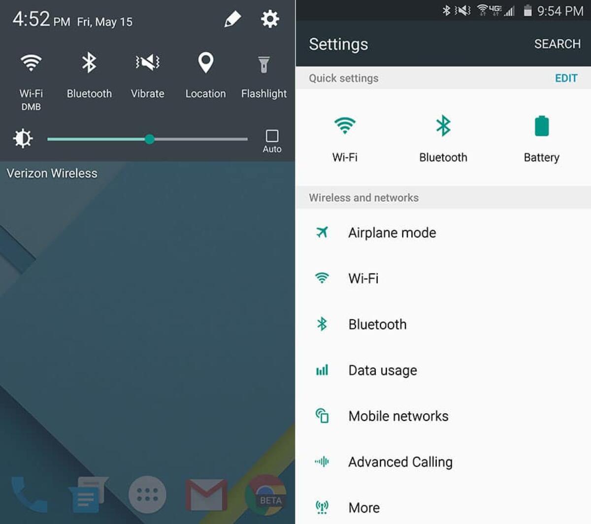 Miglior Tema Galaxy S6 in Material Design - 