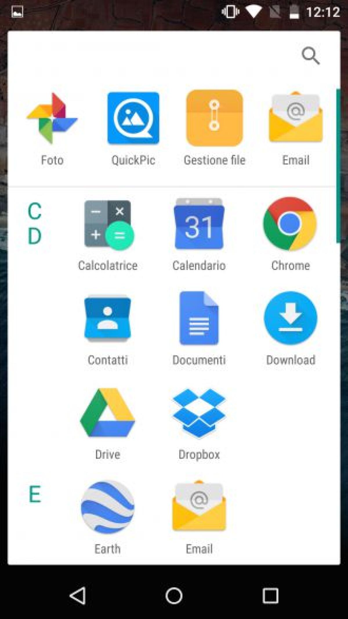 Download APK Launcher Ufficiale di Android M - 