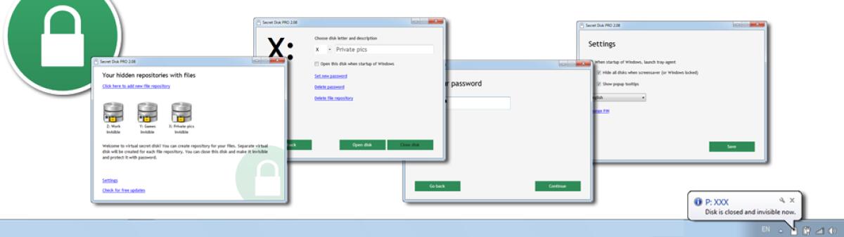 Creare una partizione sull'Hard Disk nascosta da una password - 