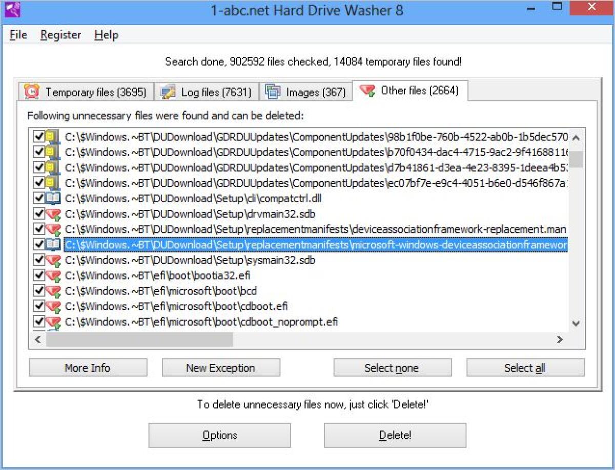 Velocizzare Windows eliminando i file inutili - 