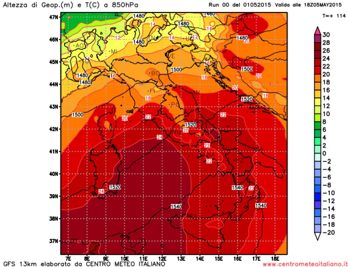 Meteo: in arrivo una settimana caldissima in Italia - 