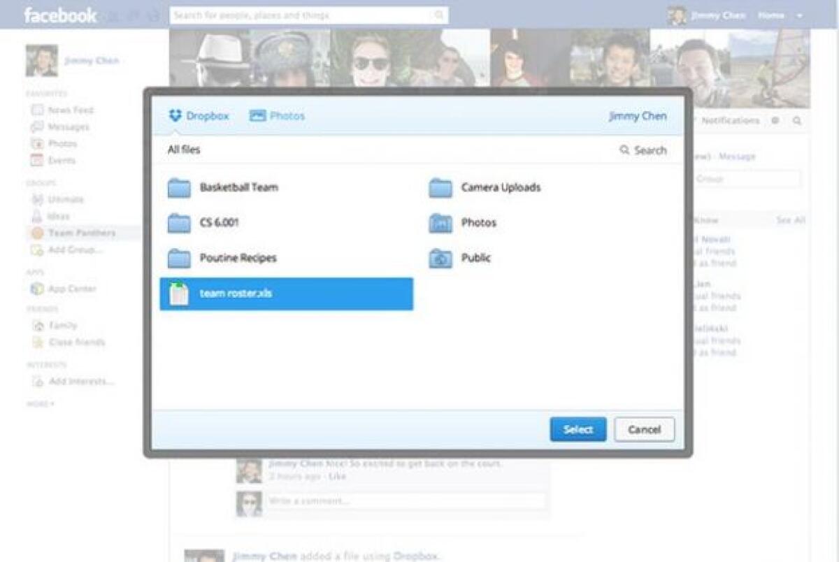 Come condividere file direttamente con gli amici di Facebook - 