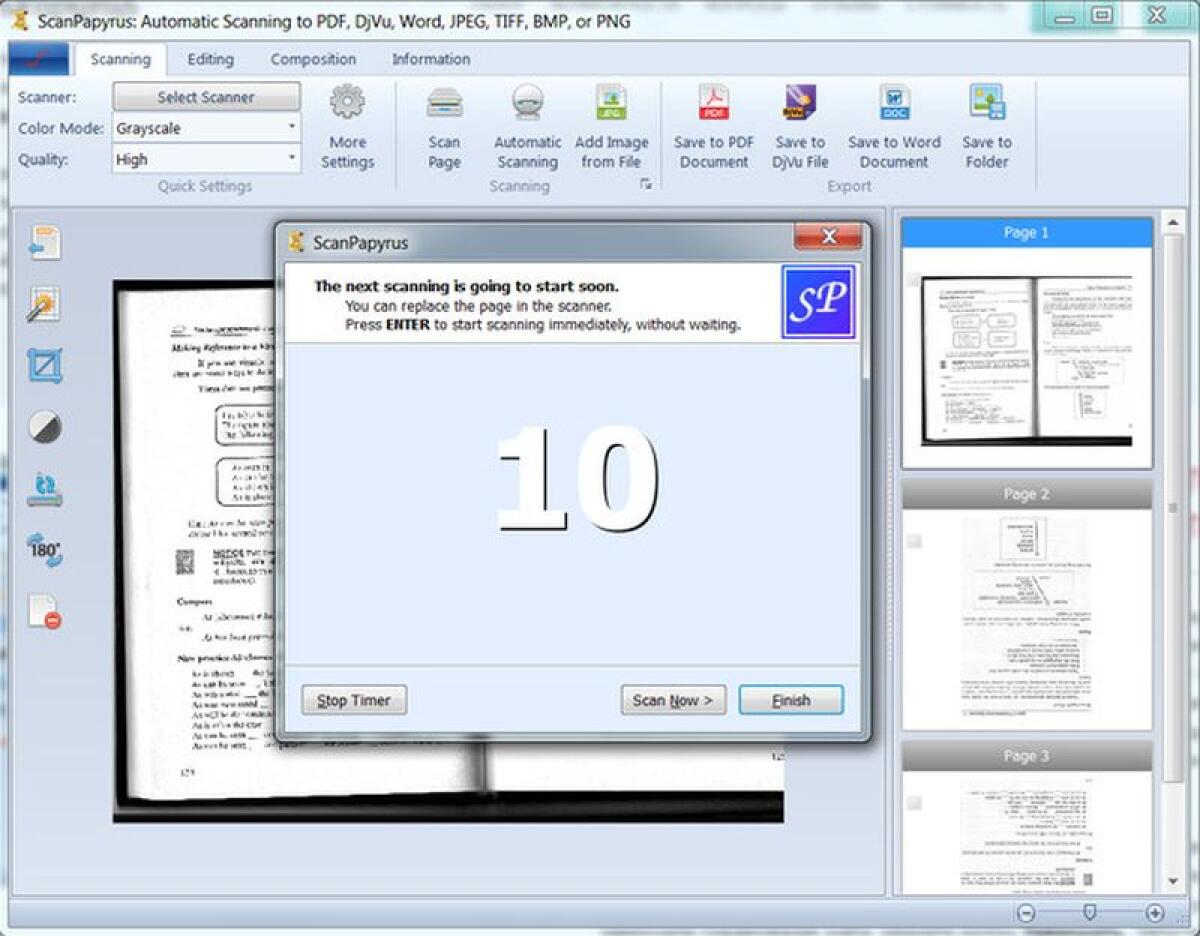 Scansionare PDF, file e documenti velocemente con ScanPapyrus 15.7 - 