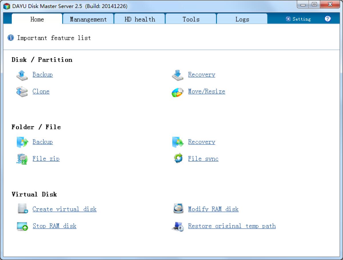 DAYU Disk Master Pro: Backup e Recovery di file e documenti - 