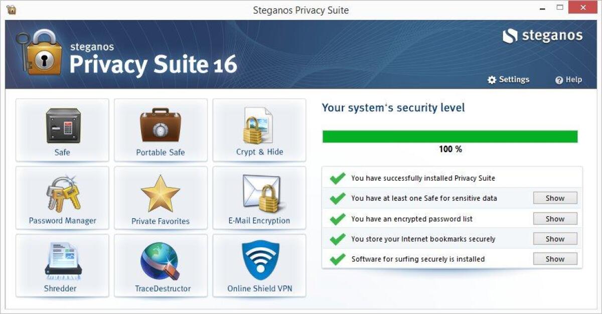 Proteggere i nostri file nascondendoli e criptandoli con Steganos Privacy Suite - 
