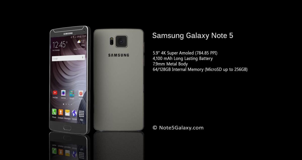 #Unofficial Samsung Galaxy Note 5: Ecco le foto in anteprima....Ecco i dettagli - 