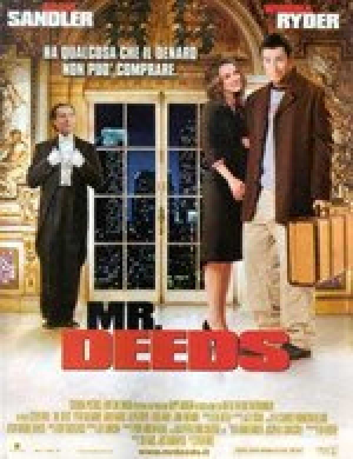 Stasera in TV Mr Deeds | 21 giugno 2015 - 