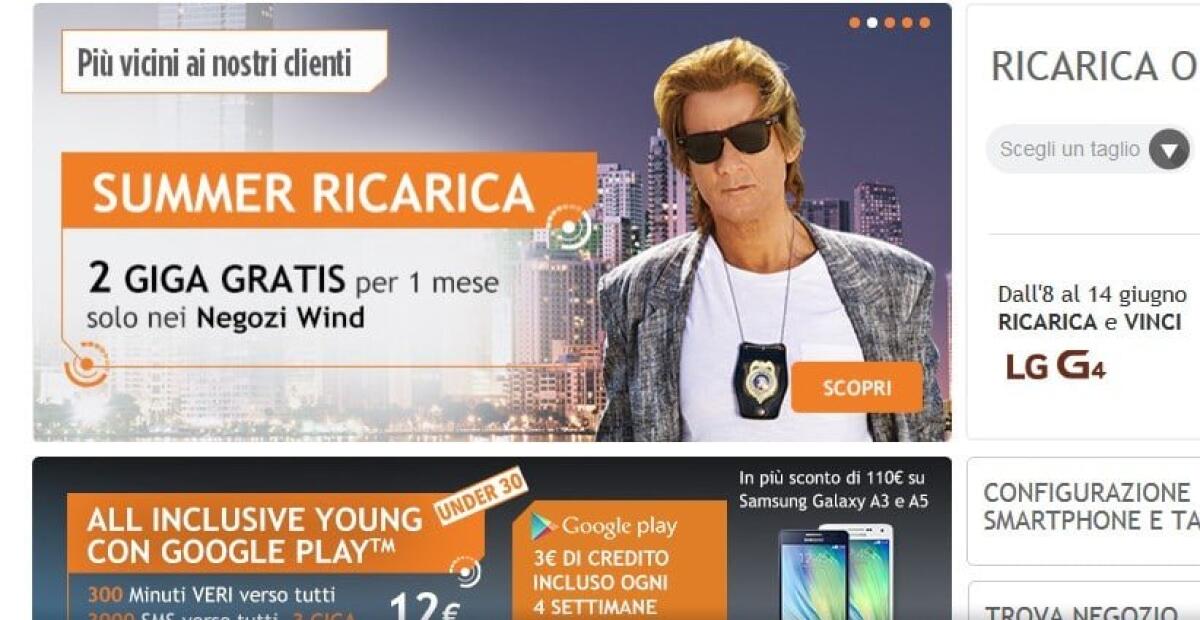 Ecco tutte le tariffe dell'estate 2015 di Wind - 