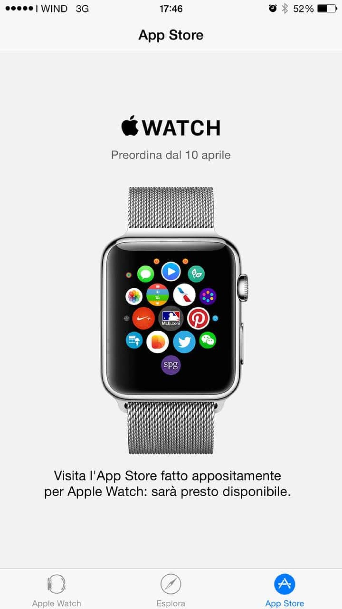 Associare l'iPhone all'Apple Watch - 