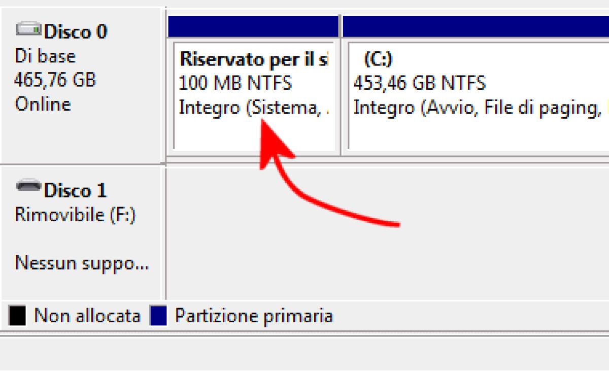 Come ripristinare o creare la Partizione riservata per il sistema di Windows 7 - 