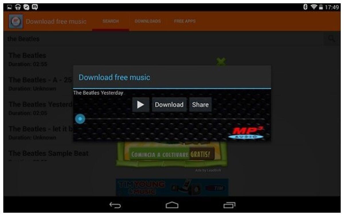 Scaricare Musica MP3 su Android: migliori programmi Giugno 2015 - 
