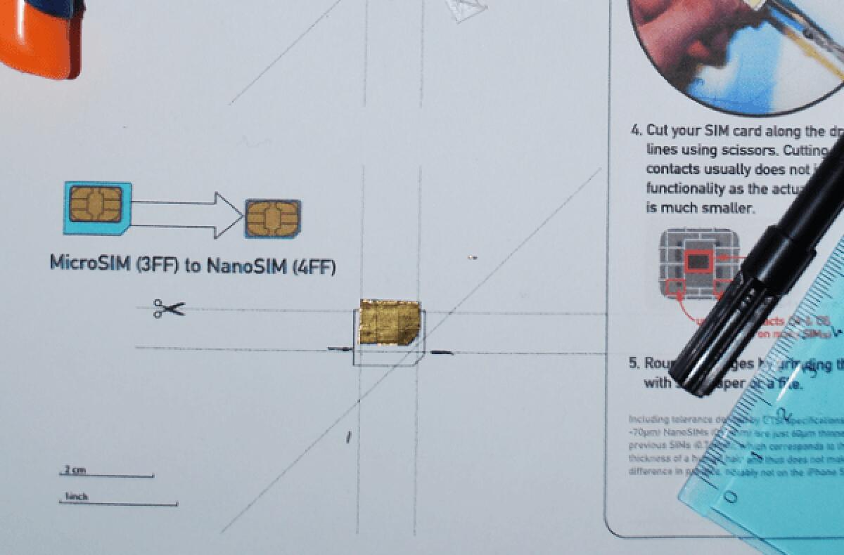[Tutorial] Come tagliare una SIM in microSIM o NanoSIM - 