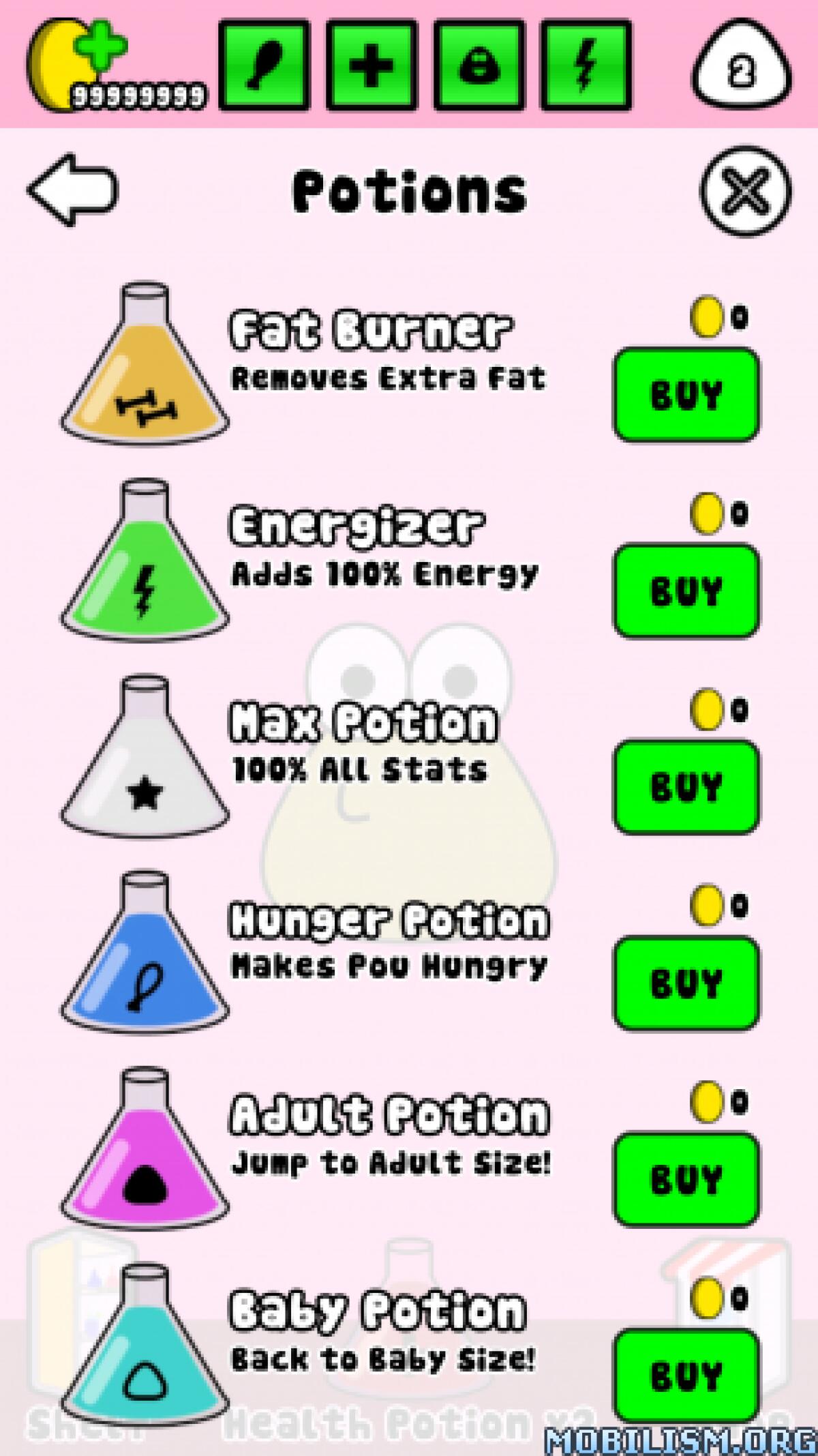 Trucchi Pou 1.6.47 APK Android - 