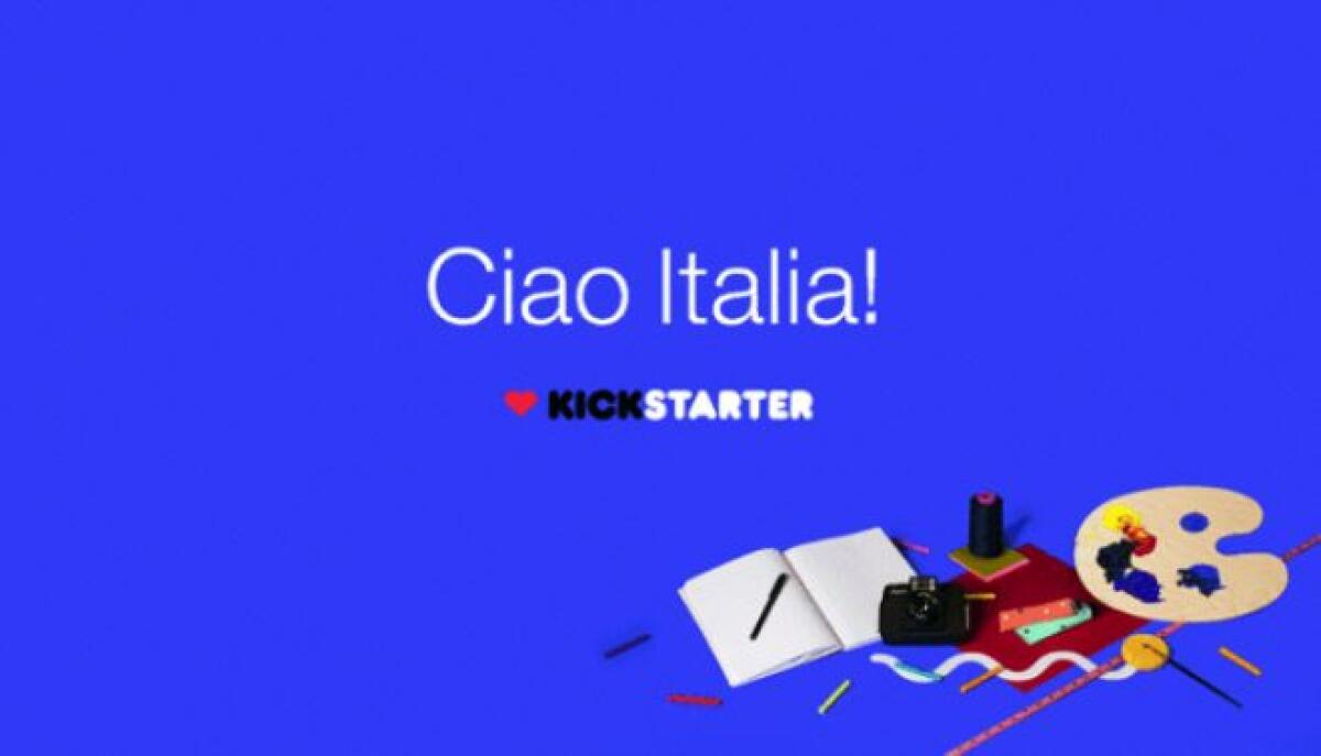 Kickstarter sbarca in Italia - 