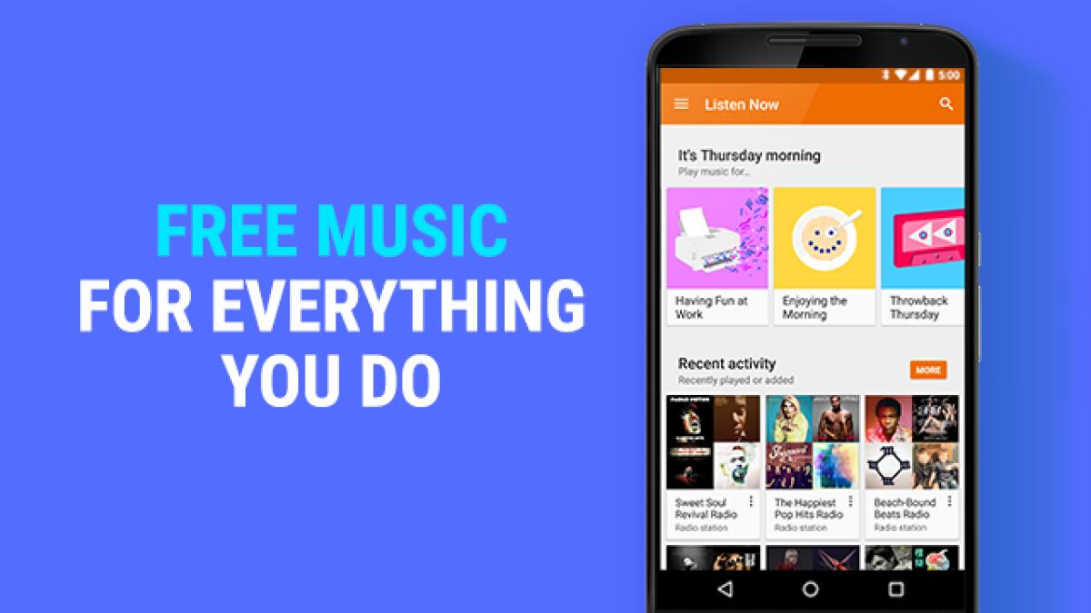 Google Play Music 6.0 sfida Apple Music: ascoltare canzoni in streaming gratis - 