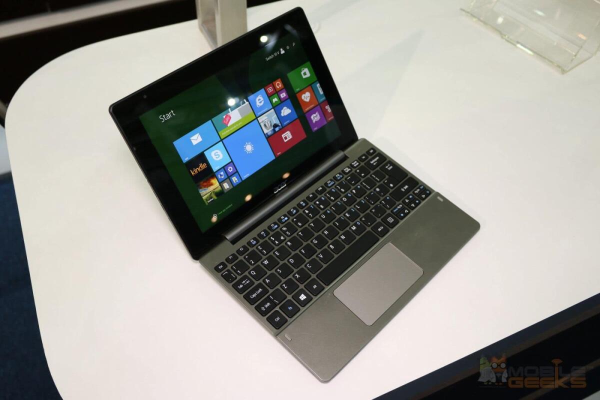 Il nuovo Acer Aspire Switch 11 con Intel Core M si mostra in video - 