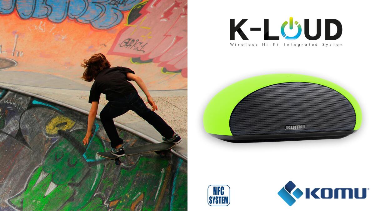 Komu presenta K-LOUD: bellissimo speaker bluetooth - 