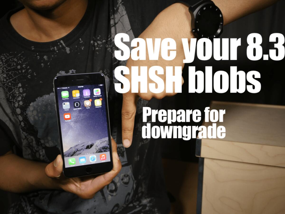 Come salvare SHSH su iOS 8.3 - 