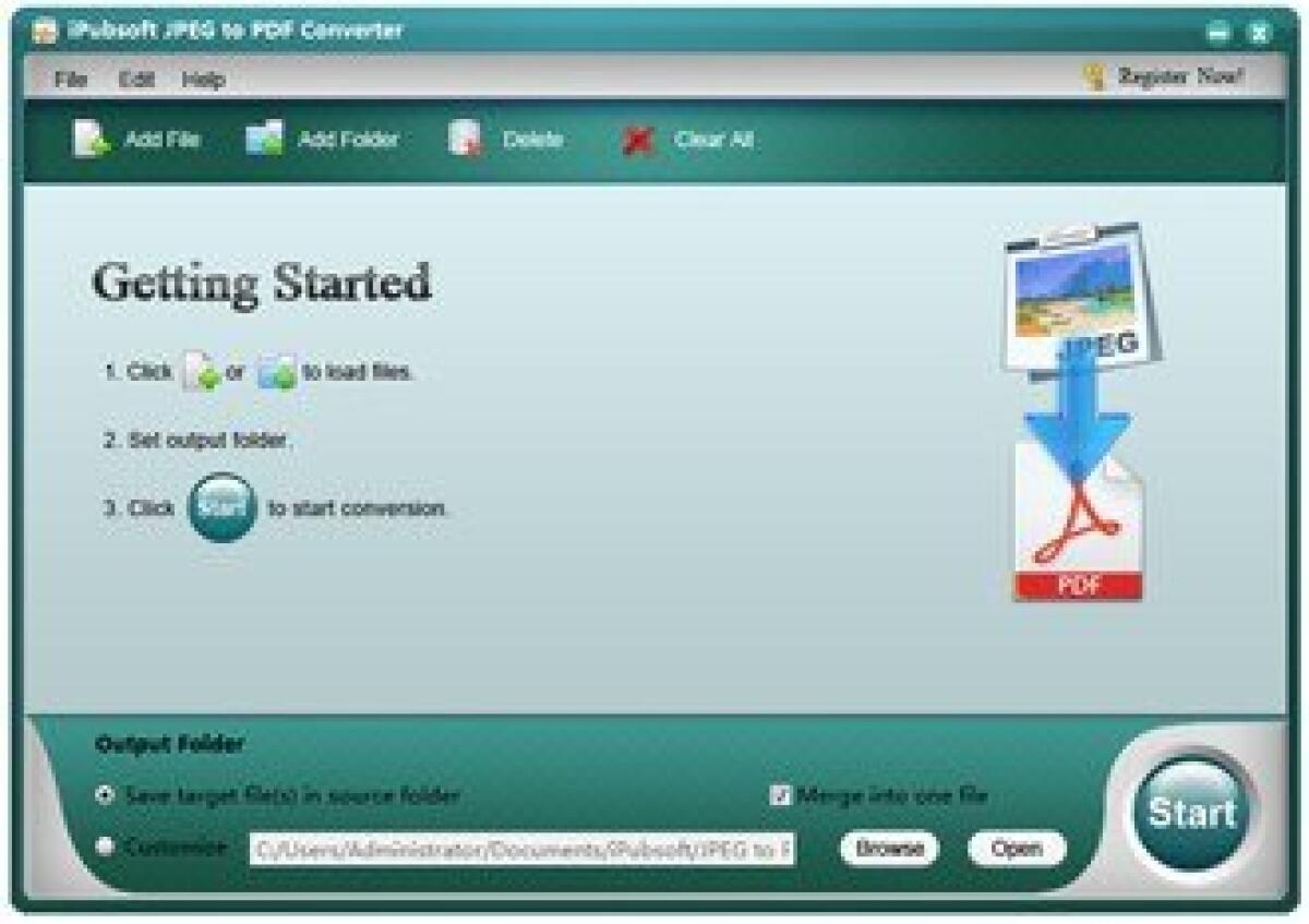 Convertire immagini in PDF - 