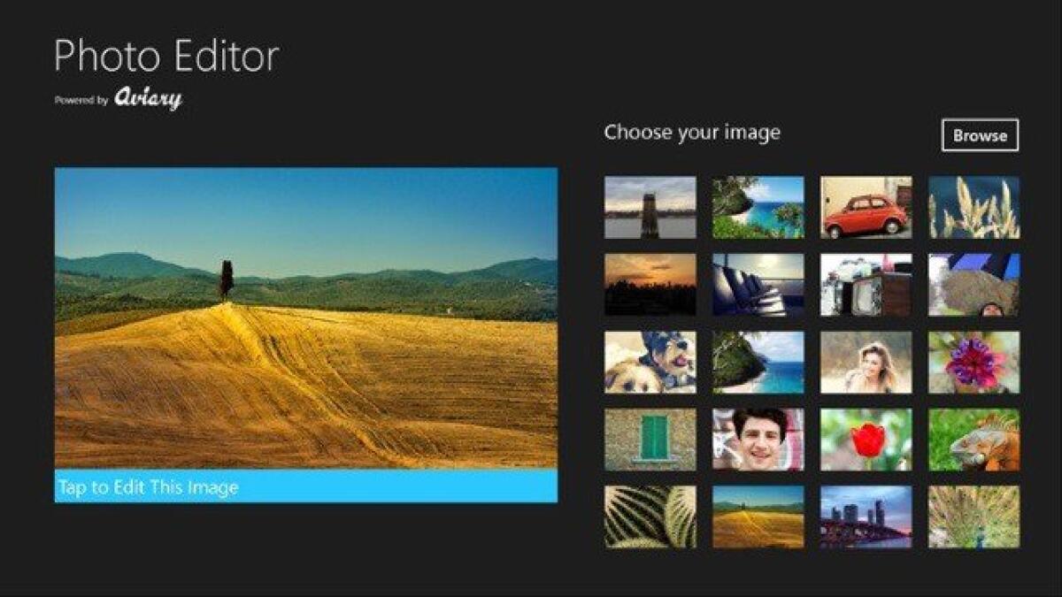 Modificare foto gratis su Windows 10 con Aviary Photo Editor - 