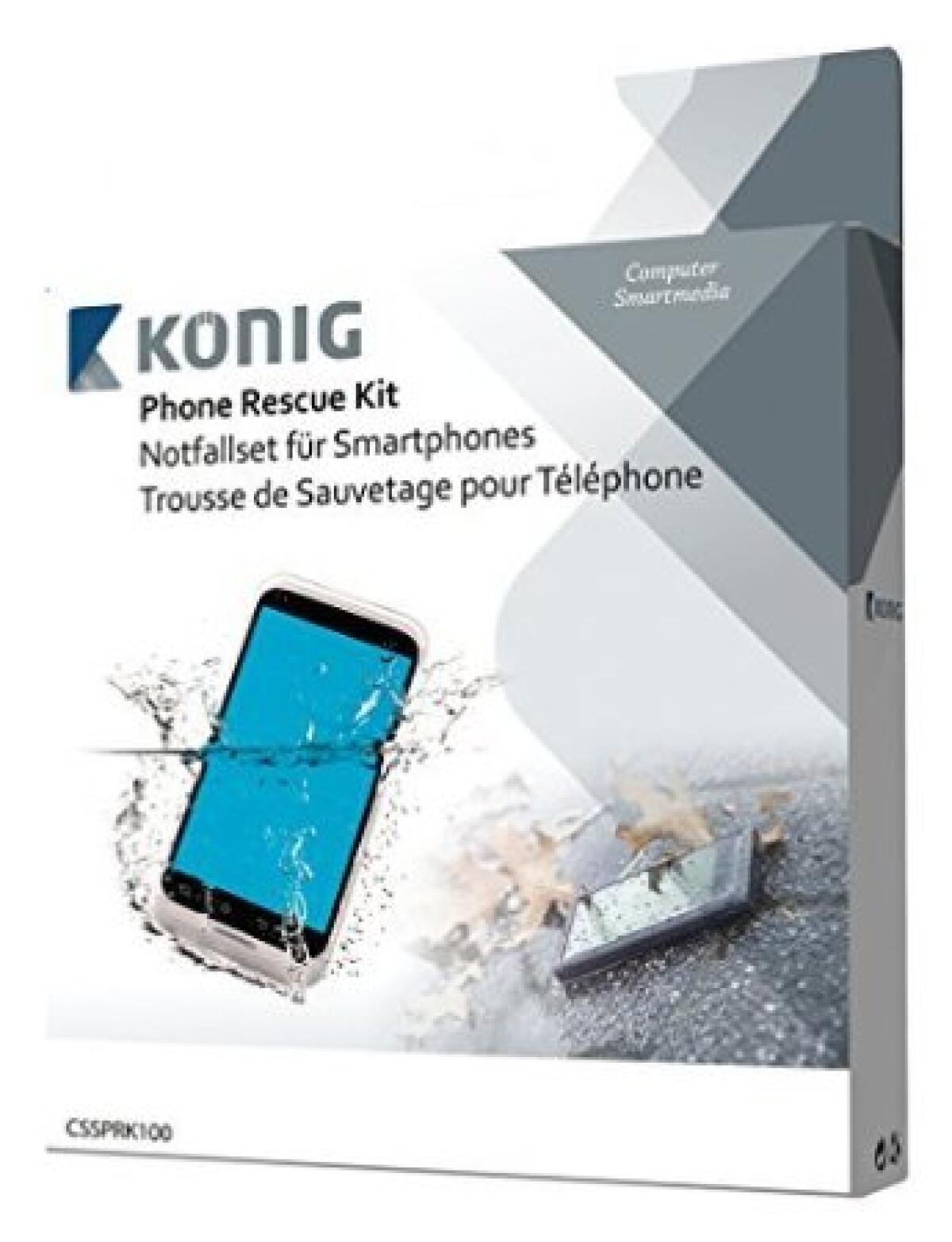 Telefono caduto in acqua: cosa fare? Usa il kit di König - 