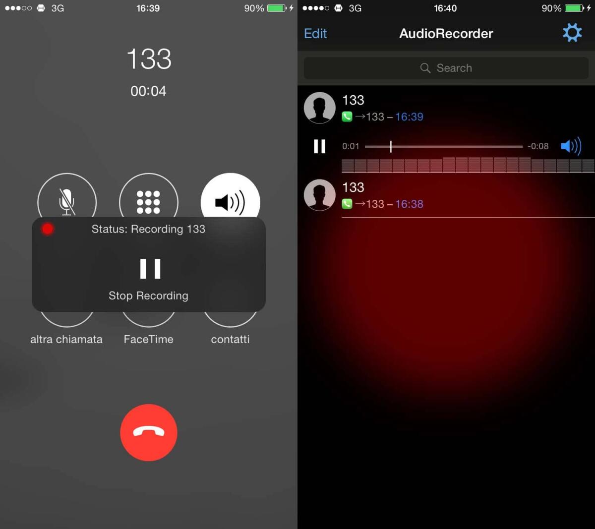 Registrare le telefonate su iPhone e iOS 8.4 - 