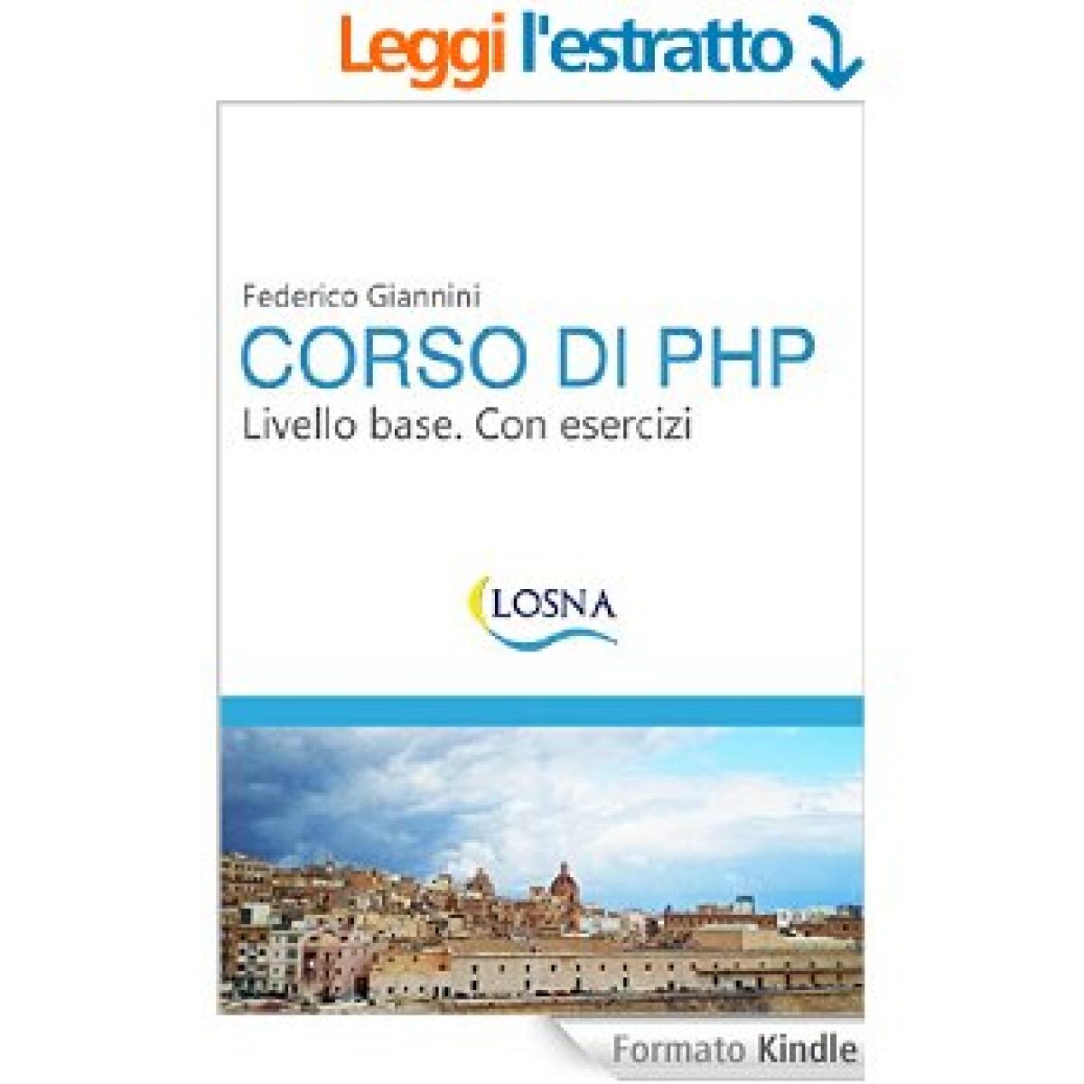 Corso di PHP Livello base: ecco il libro da leggere - 
