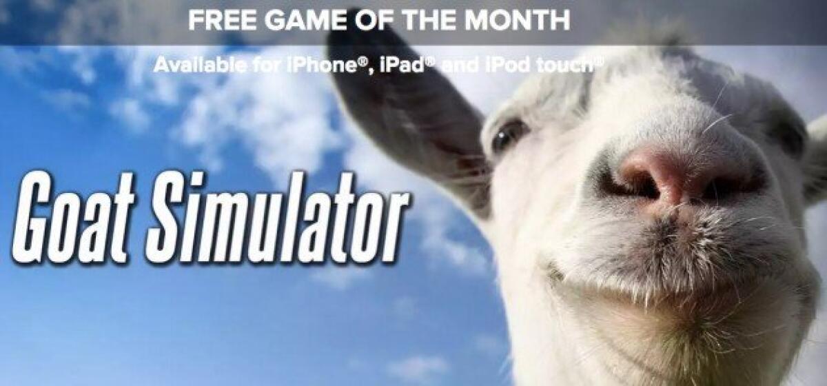 Download Goat Simulator per iPhone, iPad, iPod gratis grazie ad IGN - 