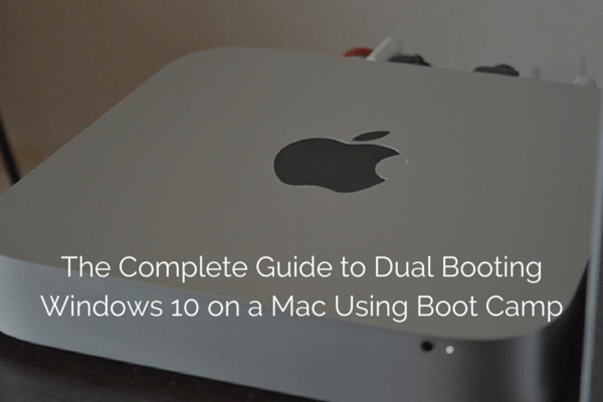 Installare Windows 10 su Mac con Boot Camp - 