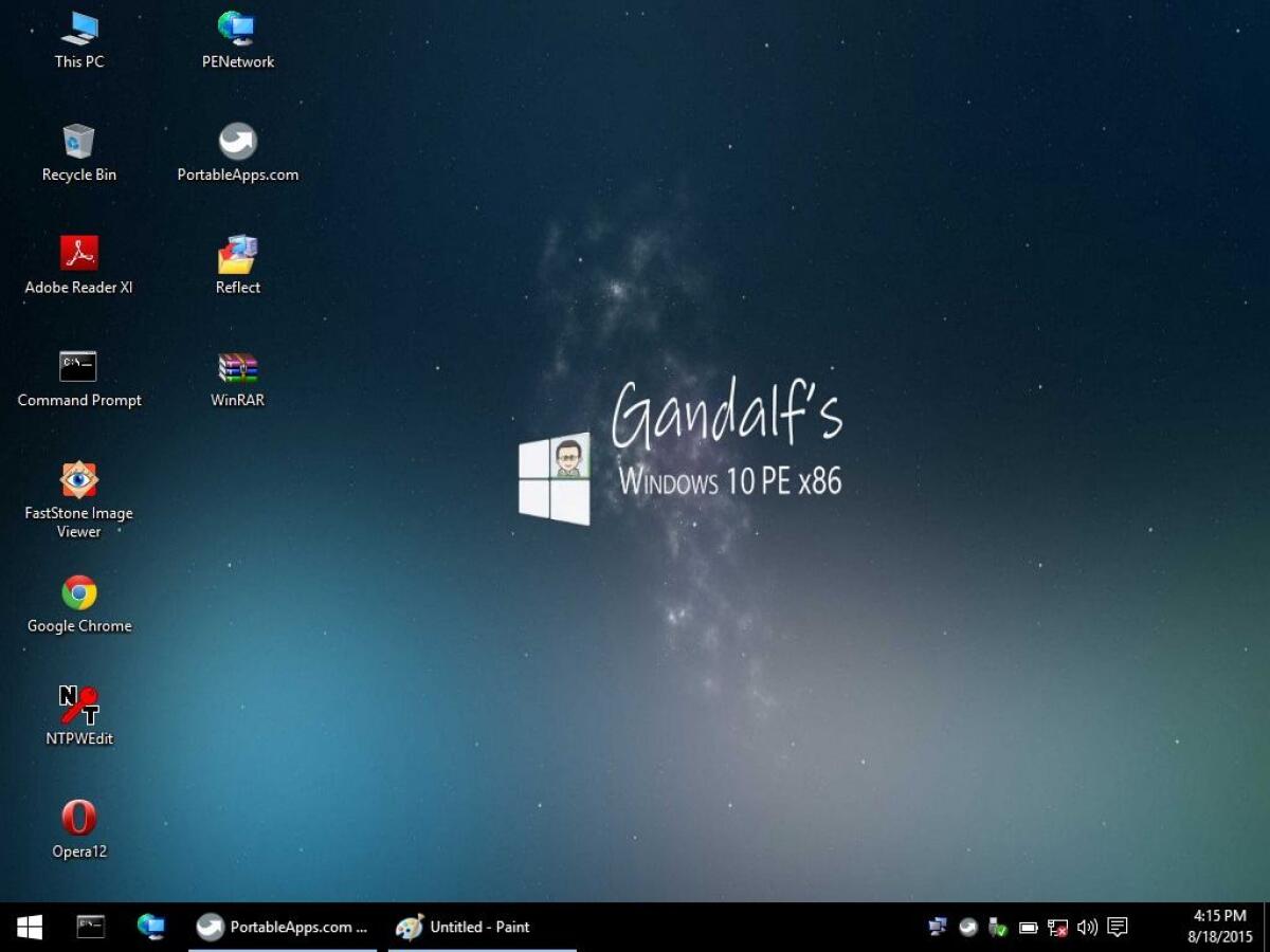 Windows 10 PE Live USB: Provare Windows 10 da USB senza installare nulla - 