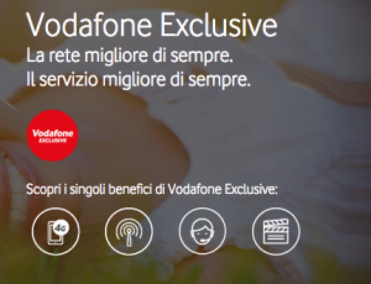 Clienti Vodafone, state attenti: il servizio Exclusive si attiverà a TUTTI - 