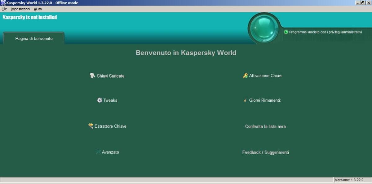 Ecco come i pirati attivano tutte le versioni di Kaspersky, anche l'ultima 2016 - 