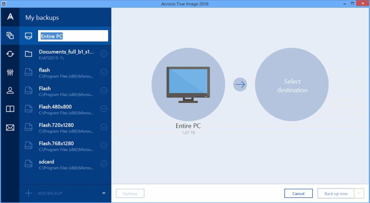 Download Acronis True Image 2016: Migliore Suite di Backup per Windows - 