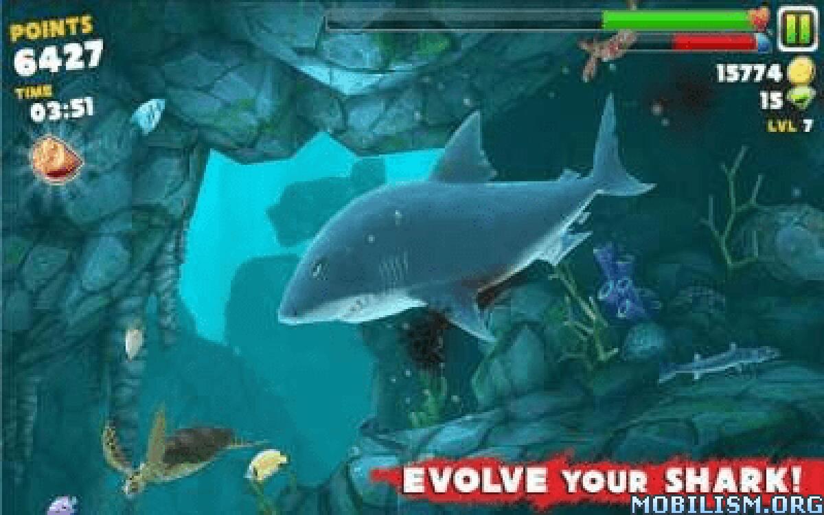 Trucchi Hungry Shark Evolution  3.5.0 APK Android - 