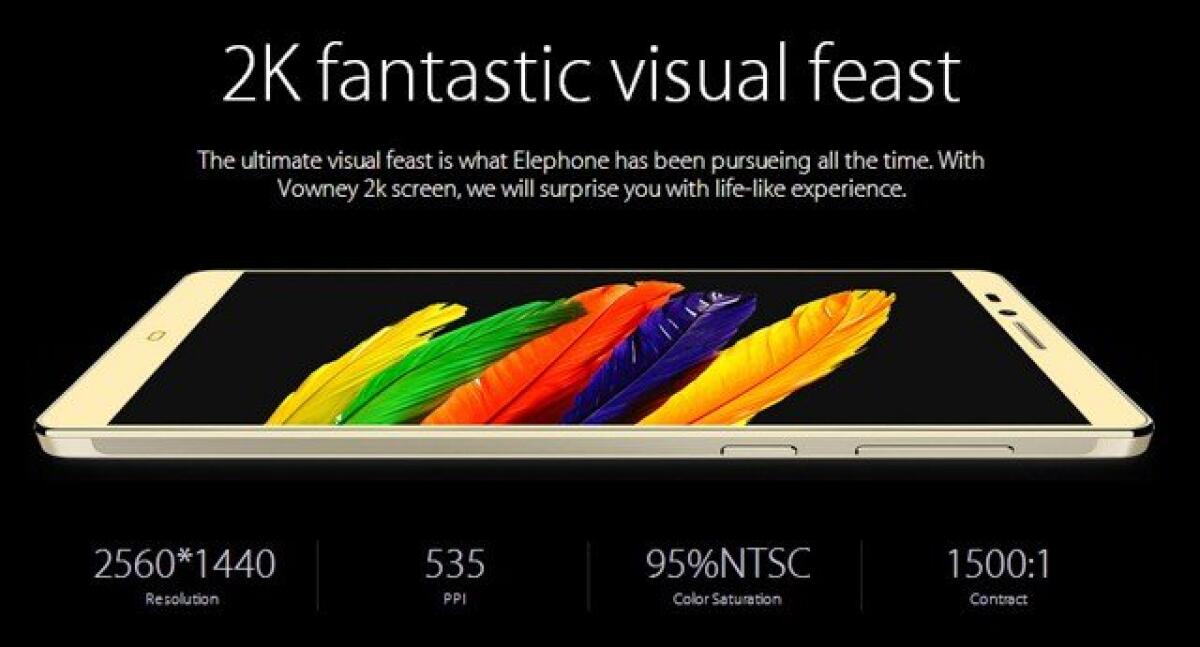 Elephone Vowney: Scheda tecnica Ufficiale - 