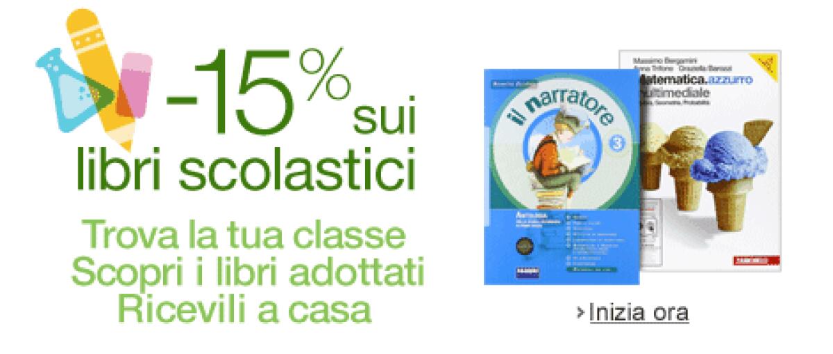 Libri scolastici scontati su Amazon: come comprarli risparmiando - 