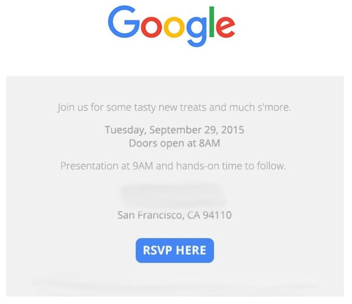 Evento Google confermato per il 29/09: arrivano i nuovi Nexus - 