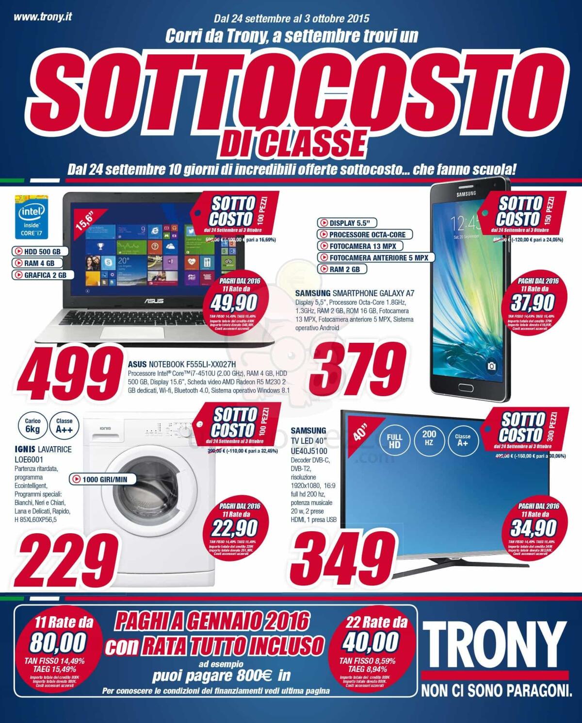 Incredibile Sottocosto Trony: iPad, iPhone e PS4 a 99 euro - 