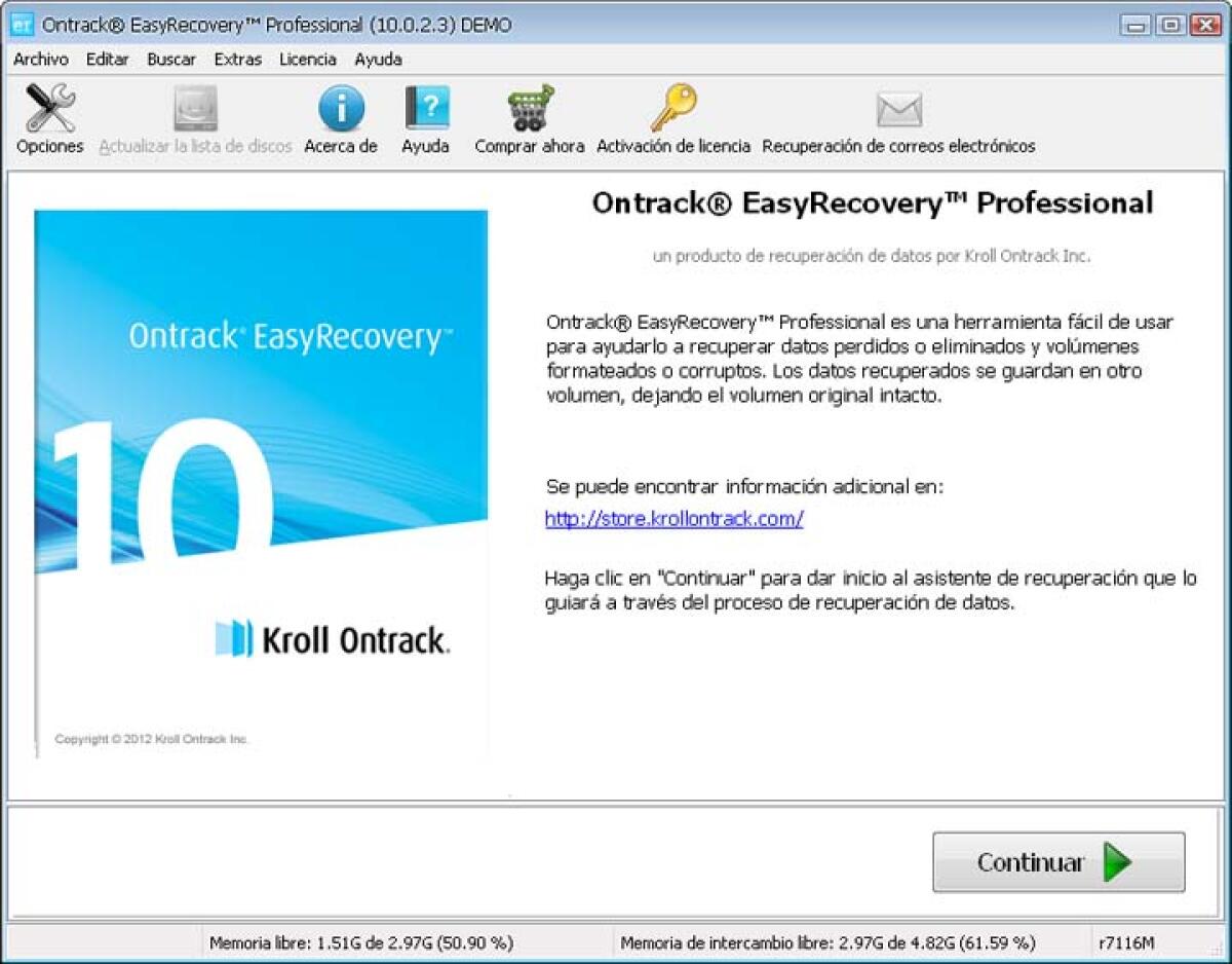 Software professionale per il recupero dati: Ontrack EasyRecovery Professional - 