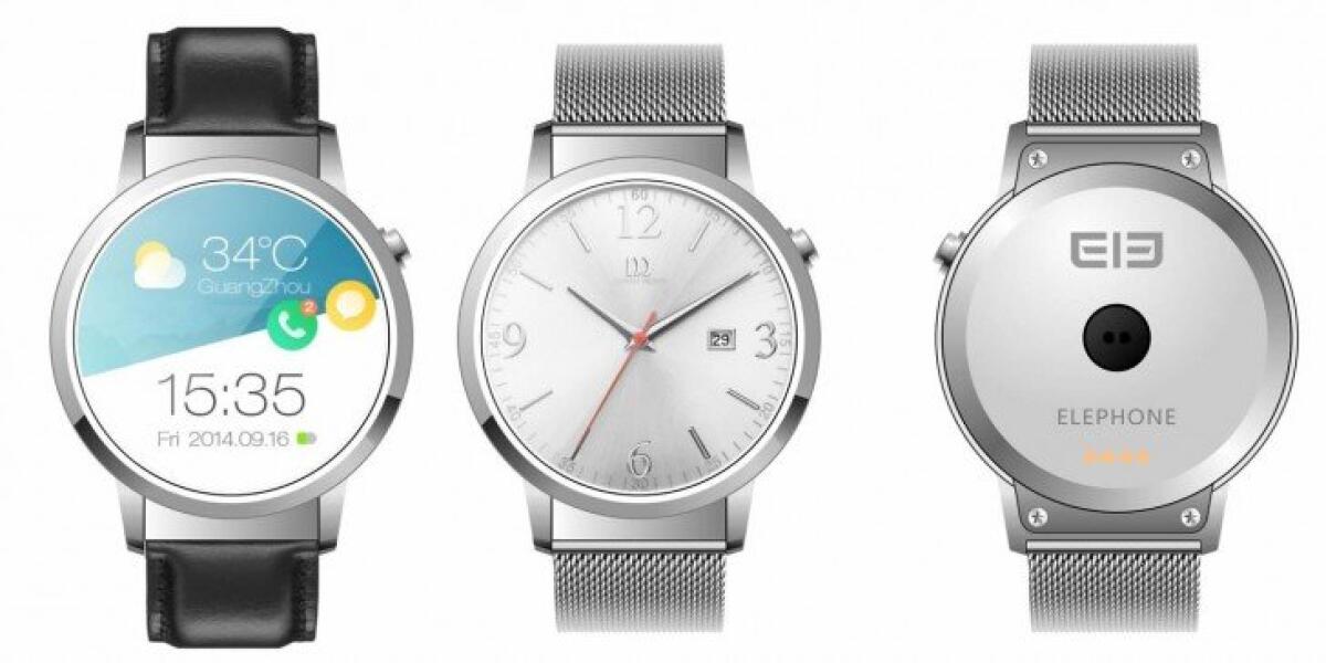 Elephone ELE: nuovo smartwatch economico con Android Wear - 