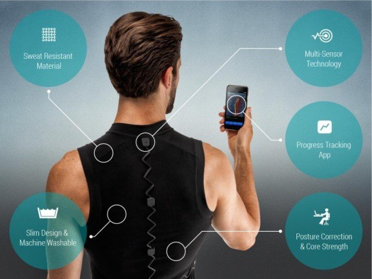 Arriva la Smart Shirt per curare il mal di schiena: ecco TruPosture - 