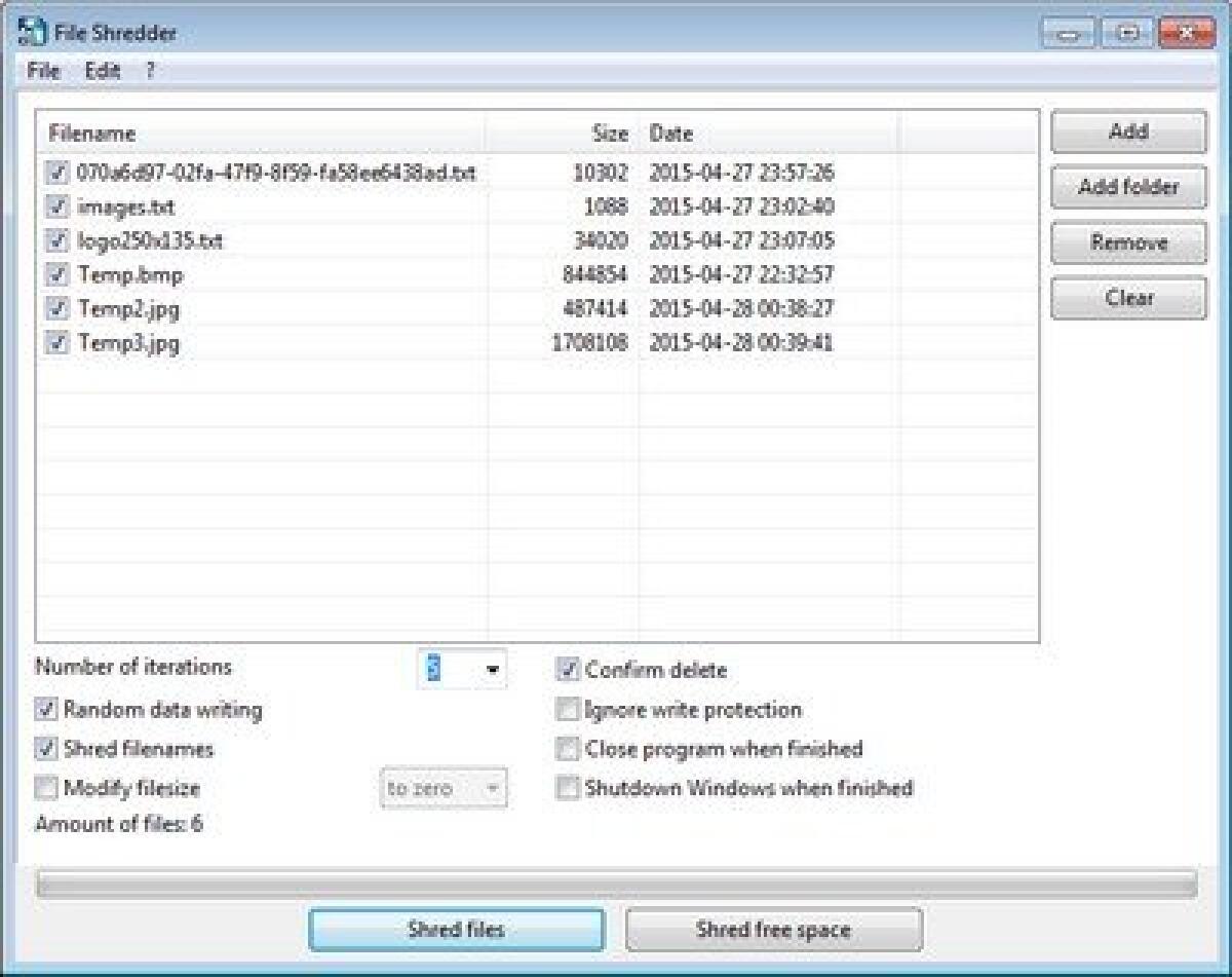 Cancellare definitivamente file dal disco fisso di Windows - 