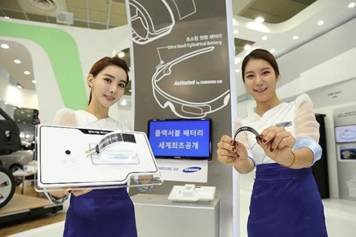 La batteria del futuro secondo Samsung: Flessibile, sottile e con il 50% di durata in più - 