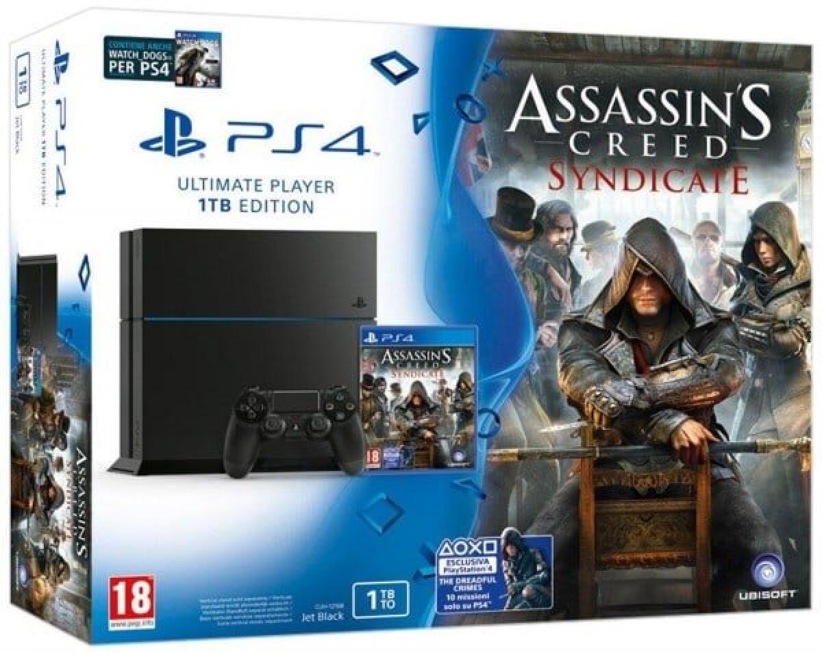 [Offerta eBay] PlayStation 4 1 TB + Assassin’s Creed Syndicate e Watch Dogs a 359 euro - 