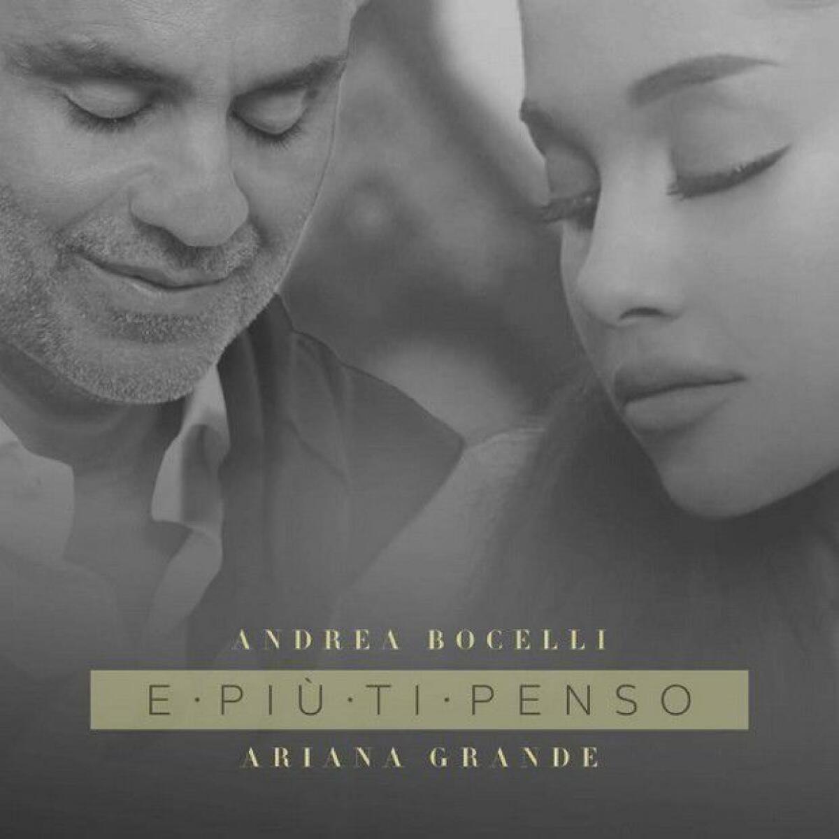 Andrea Bocelli e Ariana Grande, E più ti penso: testo, parole e video ufficiale - 