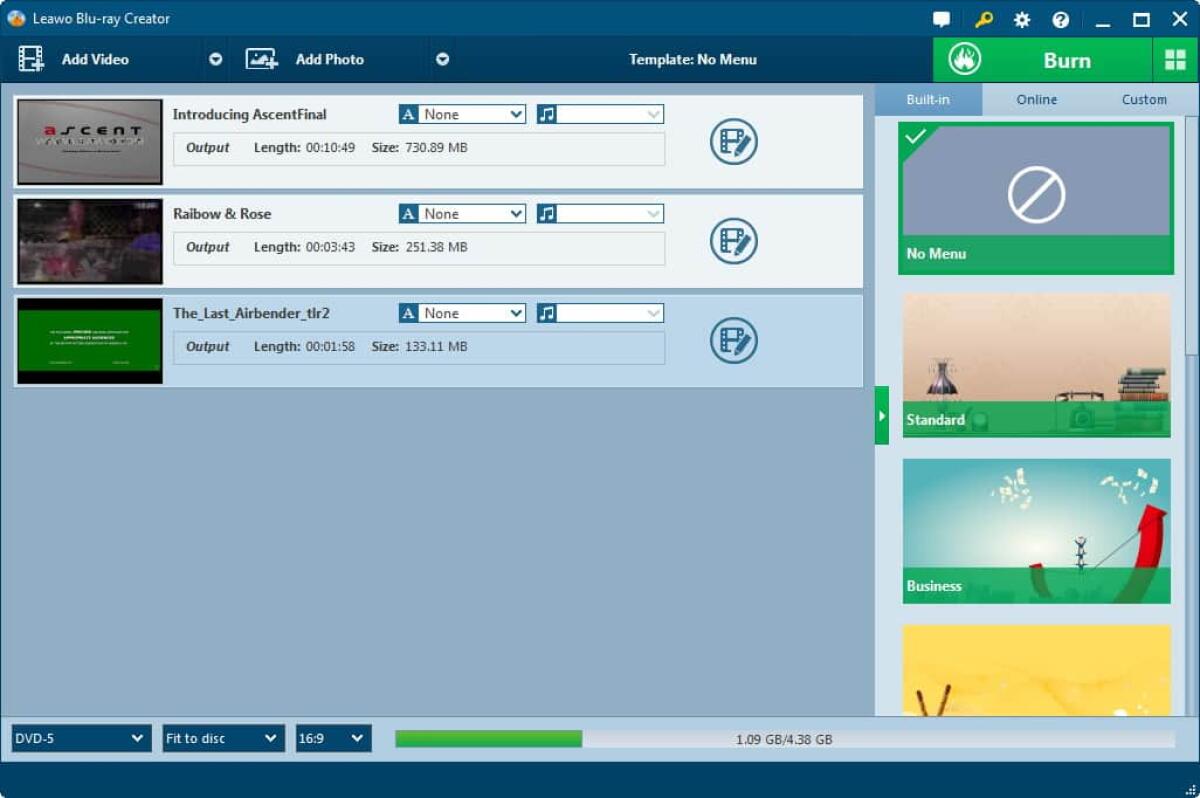 Creare DVD con menu con Leawo DVD Creator gratis solo per oggi - 