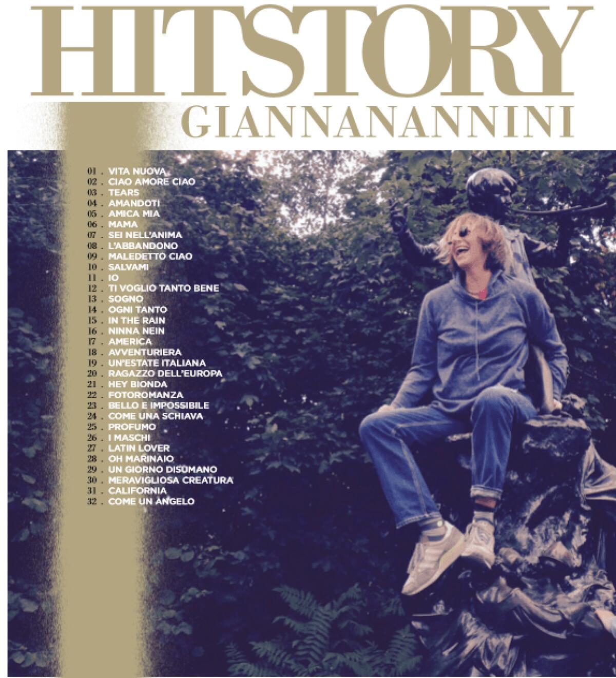 Gianna Nannini, Hitstory: copertina e tracklist del nuovo album - 